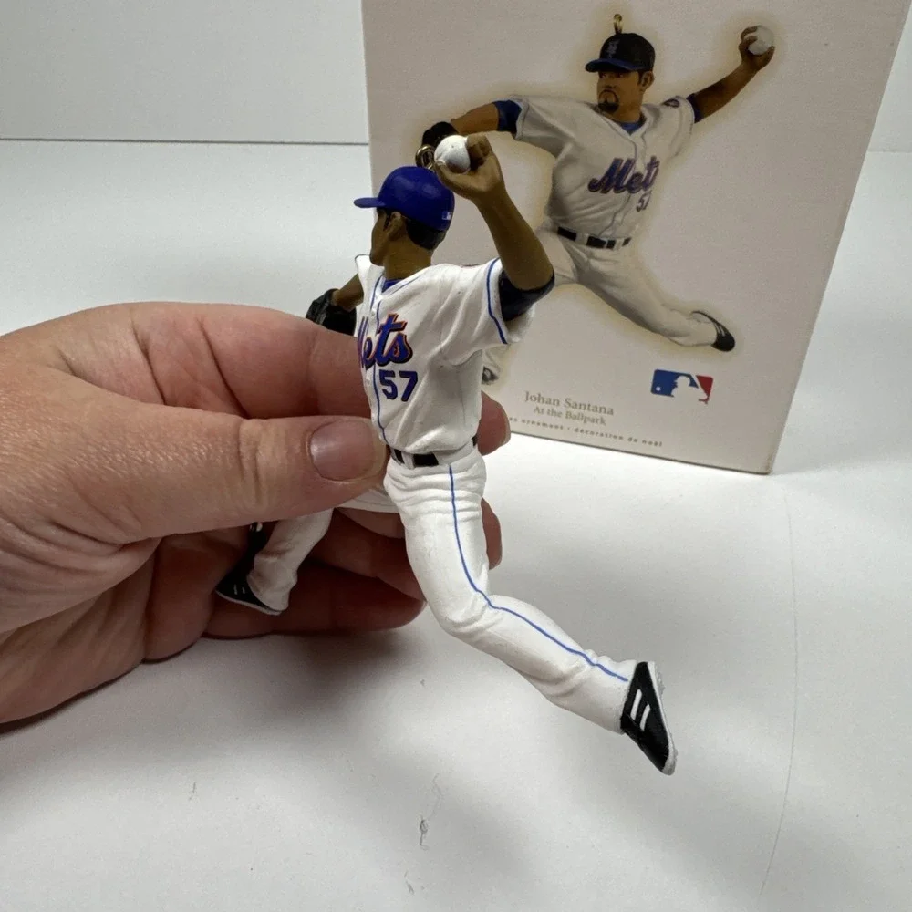 Hallmark JOHAN SANTANA At the BALLPARK Keepsake Christmas Ornament 2009